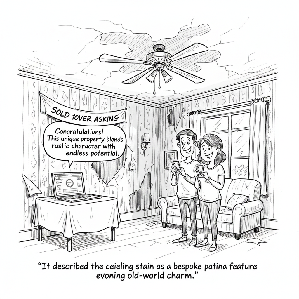 New Yorker-style cartoon